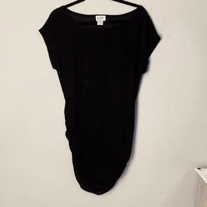 Black Mesh Beach Coverup Dress Jordan Taylor, S/M